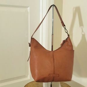 Lucky Brand brown leather shoulder bag